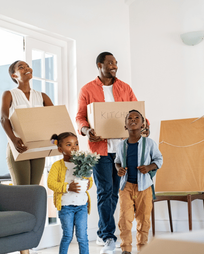 family moving in house