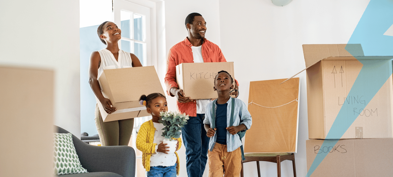 family moving in house