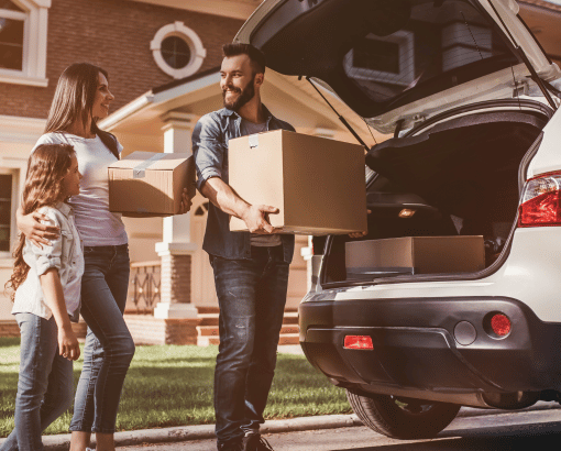 Family Packing Car