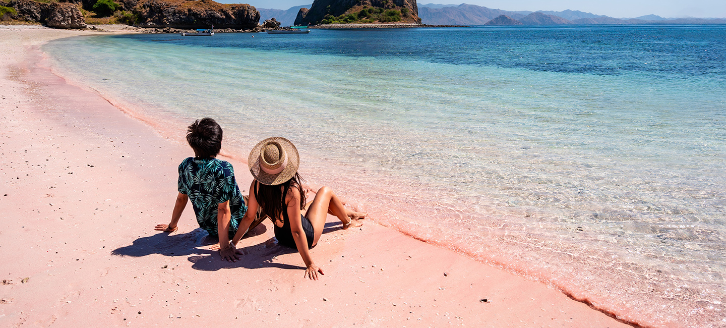 couple on beach